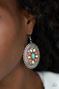 Absolutely Apothecary - Multi Colored Silver Fishhook Earrings - Susan's Jewelry Shop
