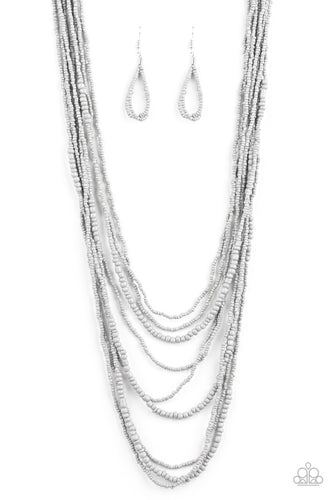 Totally Tonga - Silver Necklace