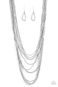 Totally Tonga - Silver Necklace