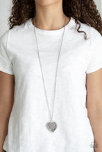 Load image into Gallery viewer, Victorian Valentine - Silver Necklace - Susan&#39;s Jewelry Shop