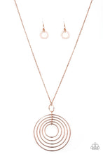 Load image into Gallery viewer, Running Circles In My Mind - Rose Gold Necklace - Susan&#39;s Jewelry Shop