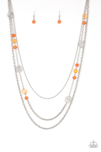 Pretty Pop-tastic! - Orange Necklace - Susan's Jewelry Shop