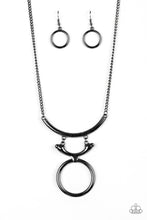 Load image into Gallery viewer, Walk Like An Egyptian - Black Necklace
