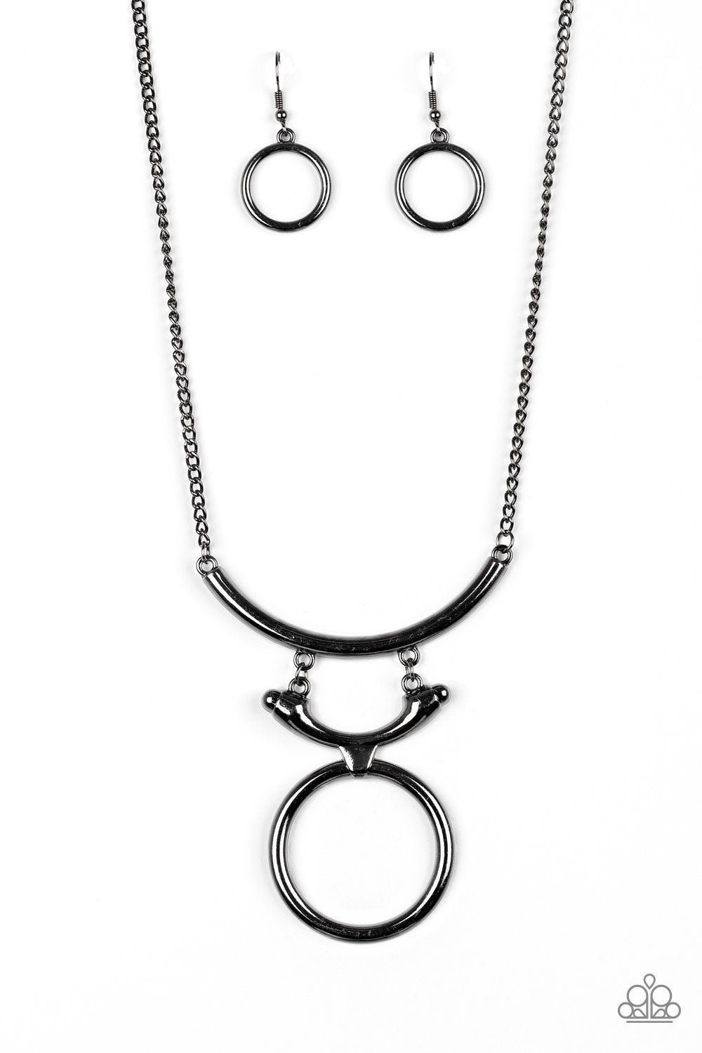 Walk Like An Egyptian - Black Necklace