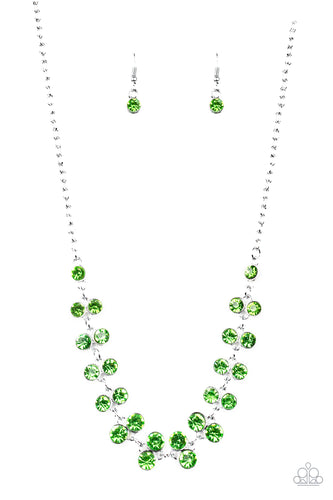 Super Starstruck - Green Necklace