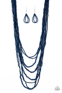 Totally Tonga - Blue Necklace - Susan's Jewelry Shop
