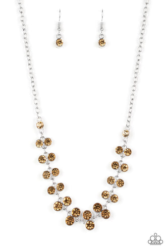 Super Starstruck - Brown Necklace - Susan's Jewelry Shop