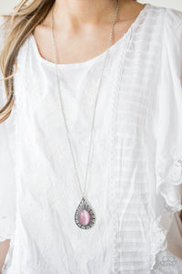 Total Tranquility - Pink Necklace - Susan's Jewelry Shop