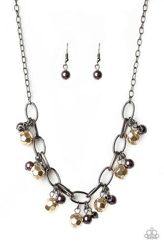 Malibu Movement - Multi Colored Gunmetal Necklace - Susan's Jewelry Shop