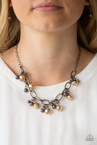 Malibu Movement - Multi Colored Gunmetal Necklace - Susan's Jewelry Shop