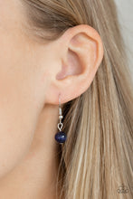 Load image into Gallery viewer, Teardrop Tranquility Blue Necklace