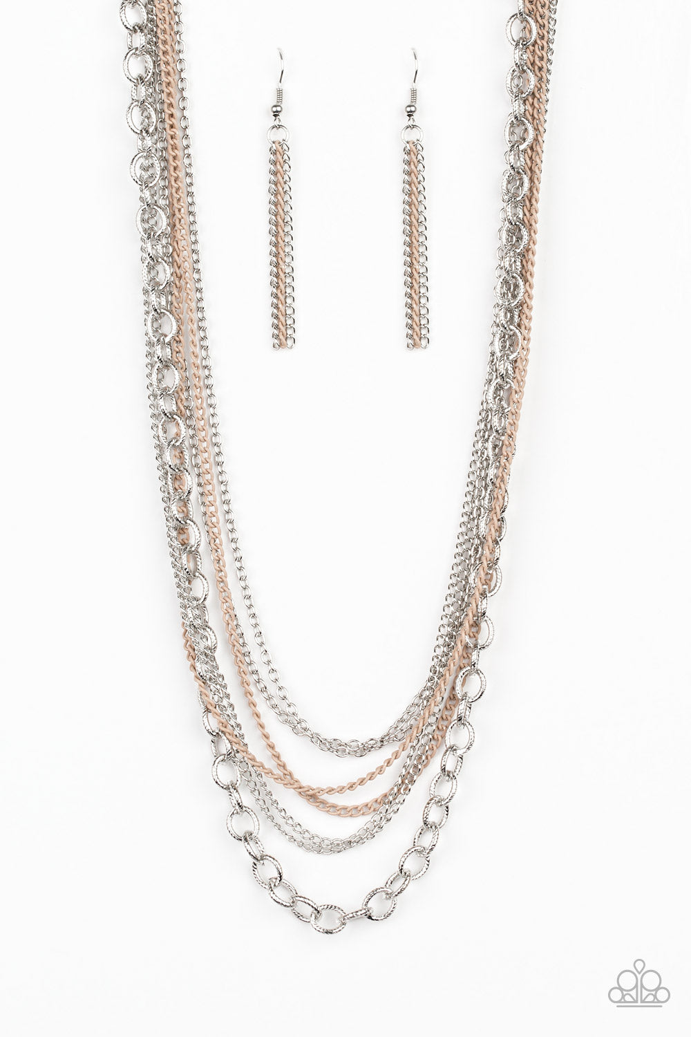 Intensely Industrial - Brown Necklace - Susan's Jewelry Shop