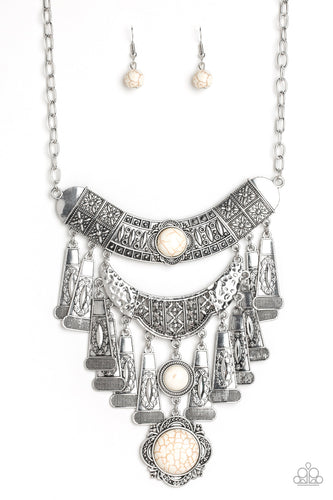 Sahara Royal White Necklace