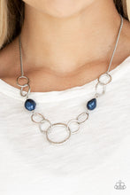 Load image into Gallery viewer, Lead Role Blue Necklace