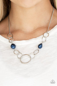 Lead Role Blue Necklace