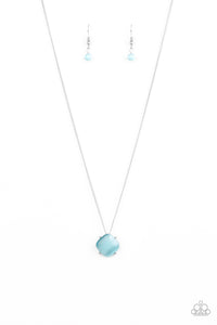 You GLOW Girl Blue  Necklace
