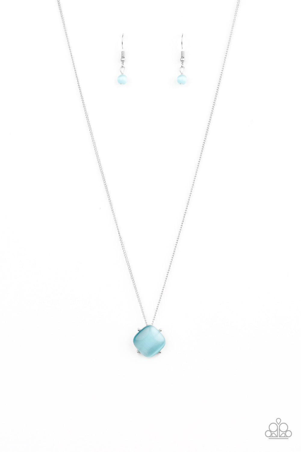 You GLOW Girl Blue  Necklace