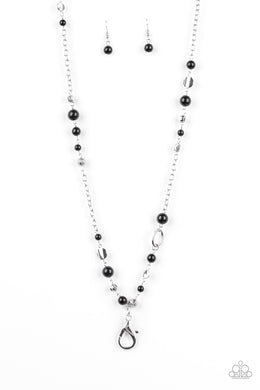 Make An Appearance Black Lanyard