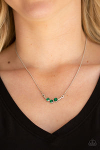 Sparkling Stargazer - Green Necklace - Susan's Jewelry Shop