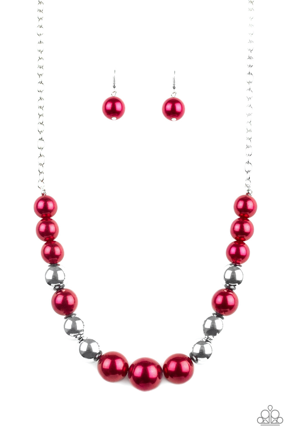 Take Note - Red Necklace
