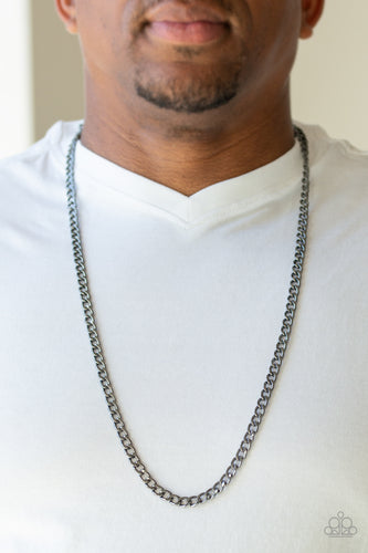 Delta Black Necklace