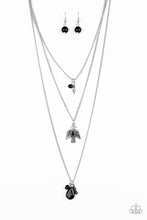 Load image into Gallery viewer, Soar With The Eagles - Black Necklace