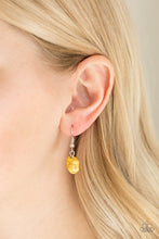 Load image into Gallery viewer, Both Feet On The Ground Yellow Necklace