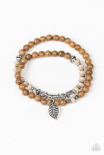 Load image into Gallery viewer, Wonderfully Woodland - Brown Bracelet - Susan&#39;s Jewelry Shop