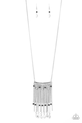 On The Fly Black Necklace