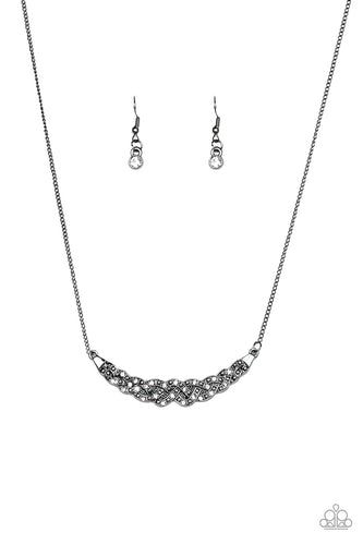 Whatever Floats Your YACHT - Black Necklace