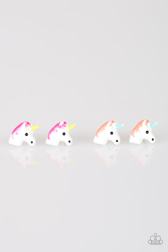Starlet Shimmer Unicorn Post Earrings - Susan's Jewelry Shop