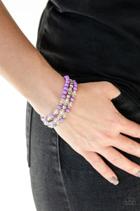 Irresistibly Irresistible - Purple Bracelet