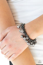 Load image into Gallery viewer, Ballroom Baller - Black Stretchy Bracelet - Susan&#39;s Jewelry Shop