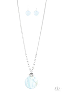 A Top-SHELLer Blue Necklace