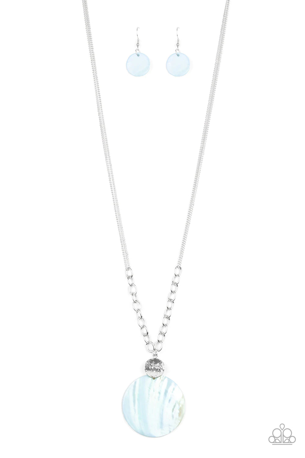 A Top-SHELLer Blue Necklace