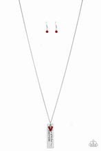 Load image into Gallery viewer, Because Of The Brave Red Necklace