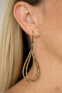 Catwalk Queen Brass Necklace