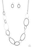 CITY CIRCUIT - BLACK Necklace