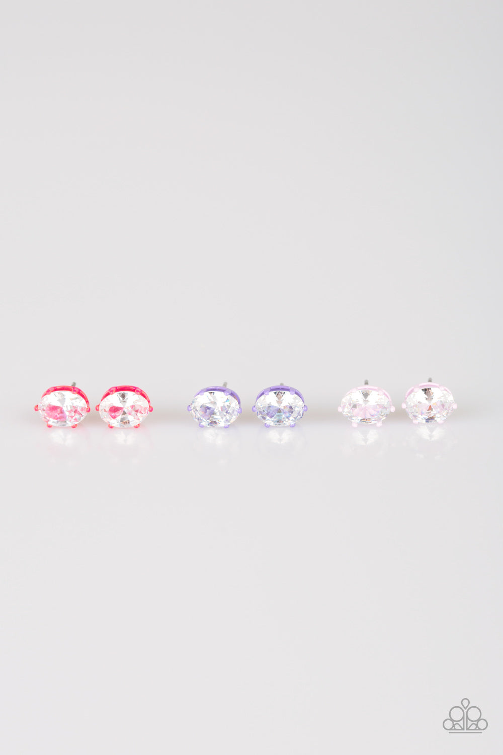Starlet Shimmer Colorful Stud Post Earrings