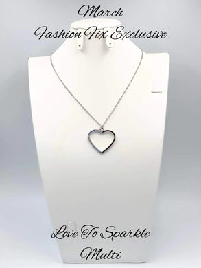 Love to Sparkle Multi Necklace