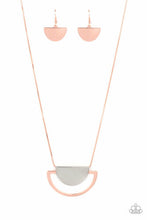 Load image into Gallery viewer, Lunar Phases Copper Necklace