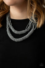 Load image into Gallery viewer, Right As Rainforest Silver Necklace