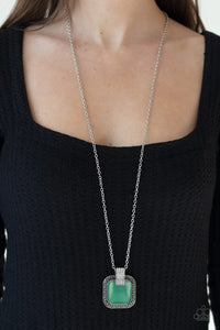 Effervescent Elegance Green Necklace