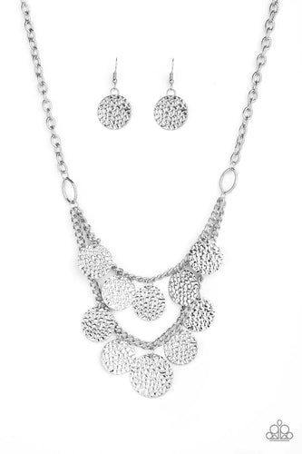 CHIME Warp Silver Necklace
